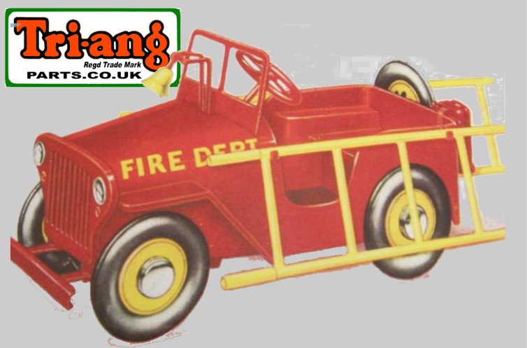 TRI-ANG JEEP FIRE ENGEN 6017